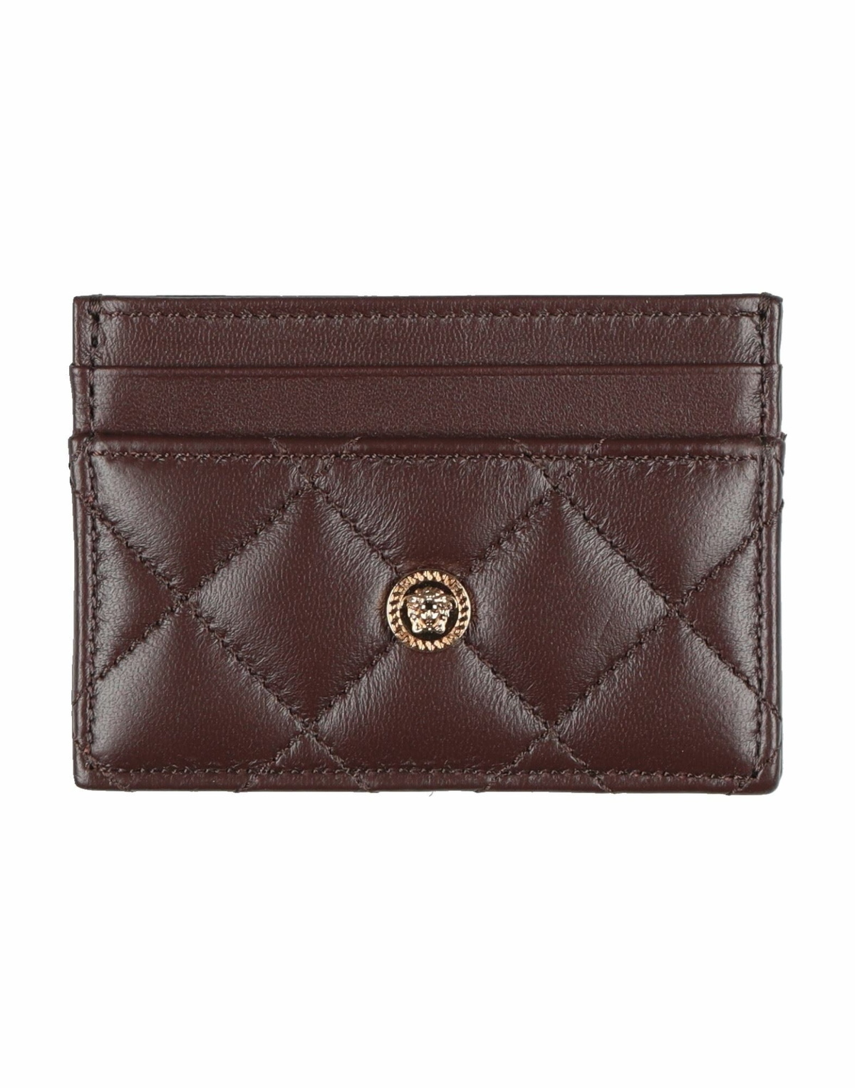 Versace Womens Cardholder Burgundy