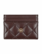 Versace Womens Cardholder Burgundy