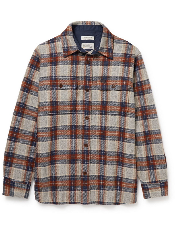 Photo: Nudie Jeans - Robban Checked Wool-Blend Flannel Shirt - Multi