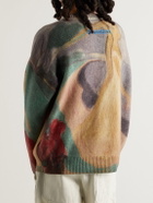 Acne Studios - Edvard Munch Printed Wool-Blend Sweater - Multi