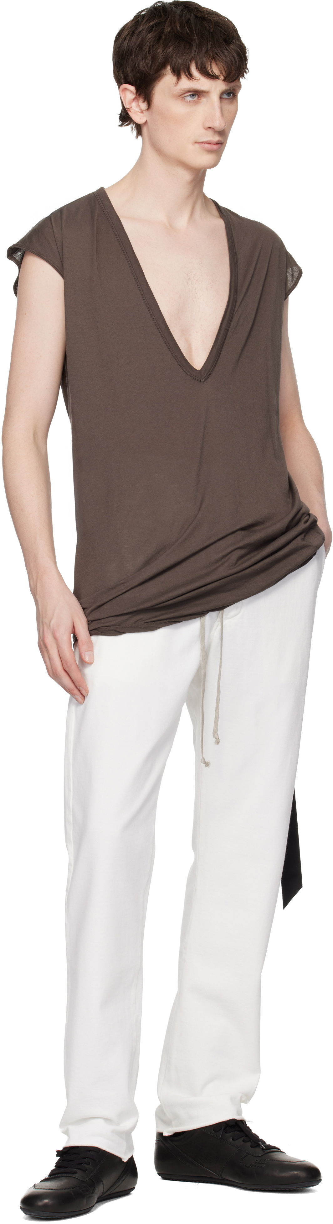 Rick Owens DRKSHDW Off-White Temple Berlin Drawstring Sweatpants