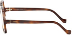 Loewe Tortoiseshell Thin Pentagon Glasses