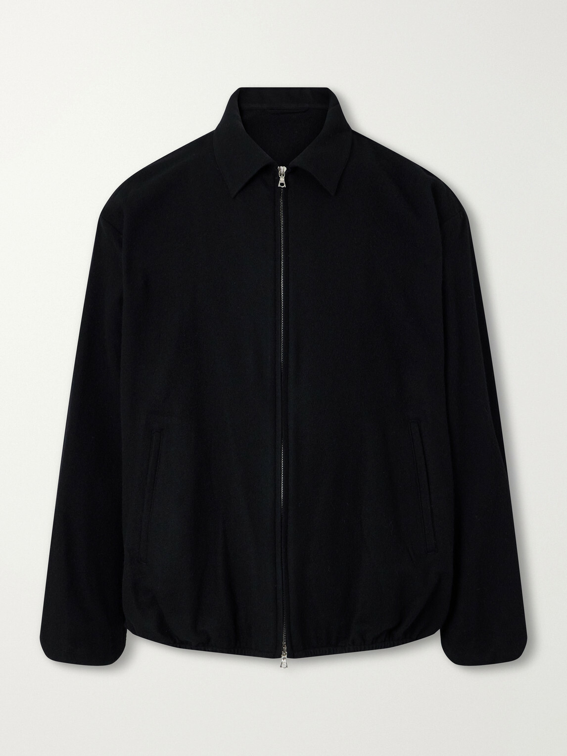 ssstein - Wool and Cashmere-Blend Fleece Jacket - Black
