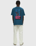 By Parra The Stand T Shirt Blue Shortsleeves