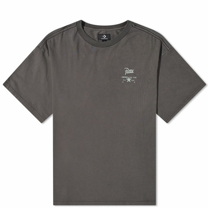 Photo: Converse Men's Patta Short Sleeve T-Shirt in Black