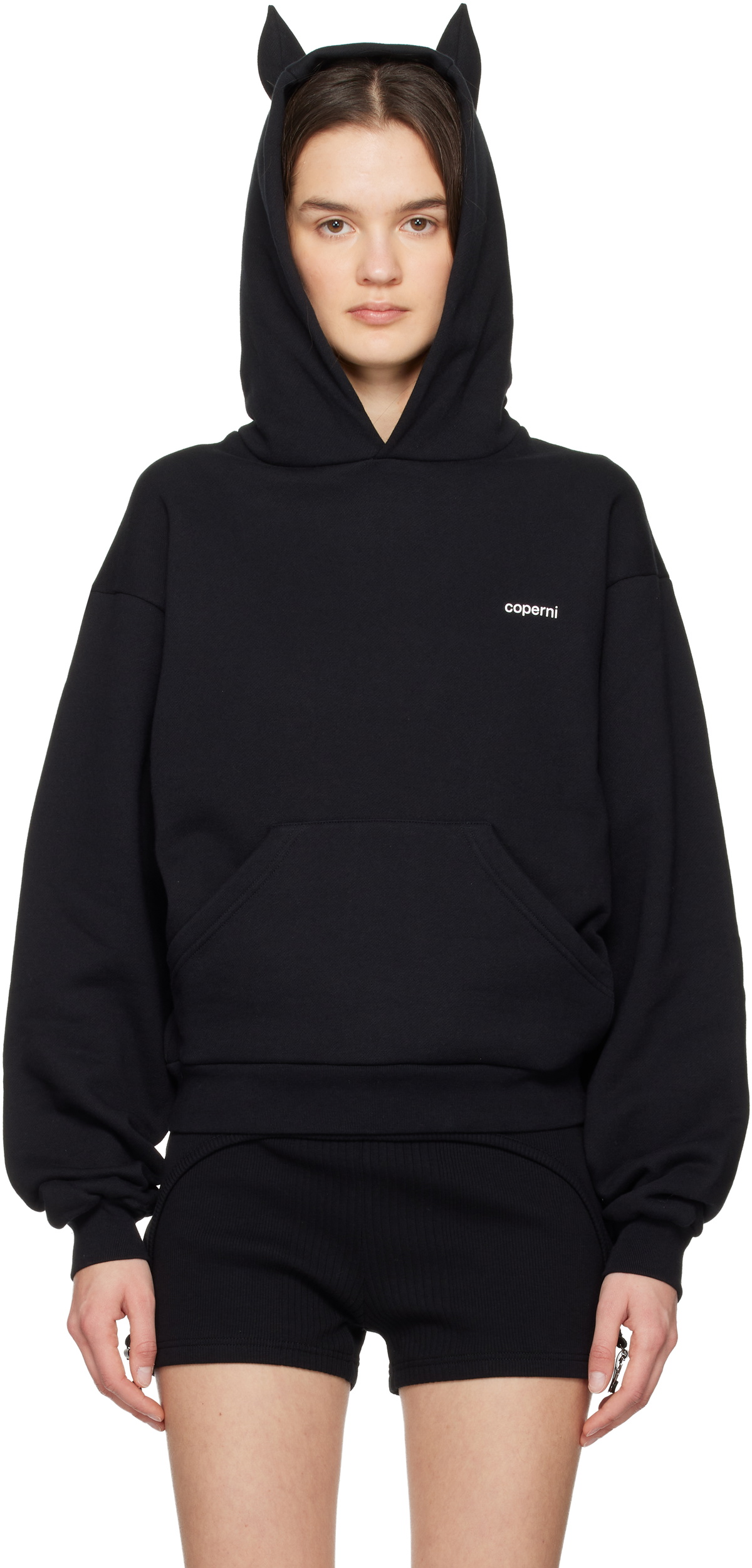 Coperni Black Horn Hoodie