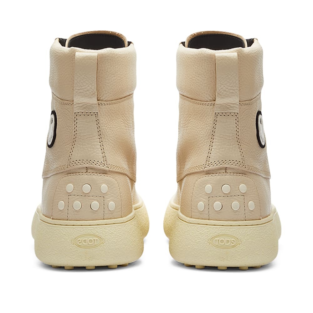 Moncler Men's Genius x Palm Angels Tods Duck Boot in Grey