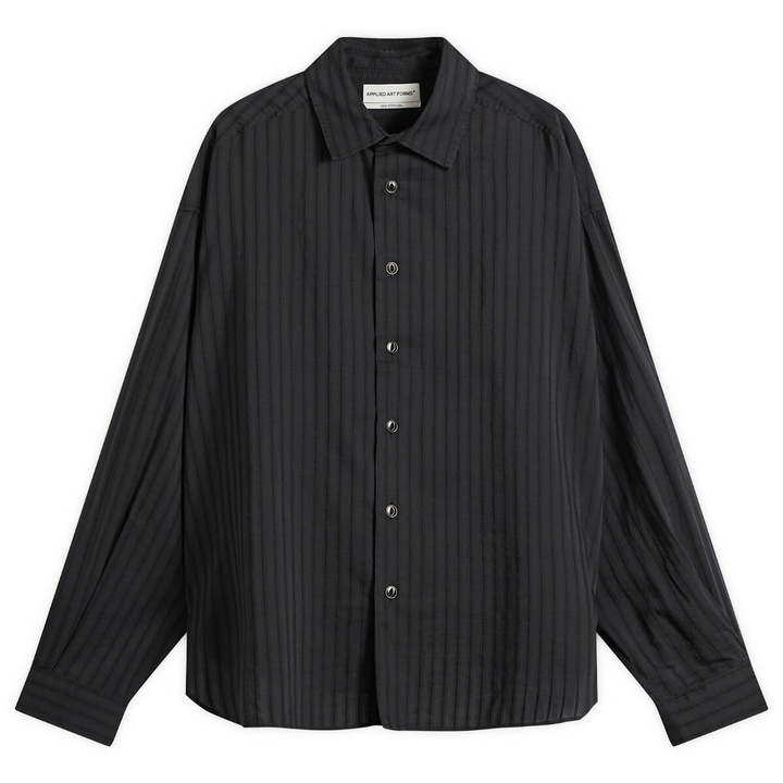 Photo: Applied Art Forms Men's Soho Stripe Shirt in Black