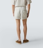 King & Tuckfield '70s striped shorts