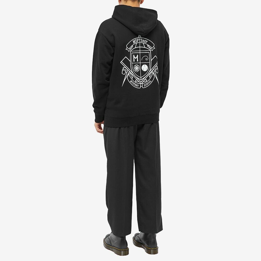 MSFTSrep Men's Mystery School Grpahic Hoody in Black MSFTSrep