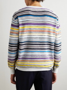Missoni - Striped Crochet-Knit Cotton Sweater - Multi