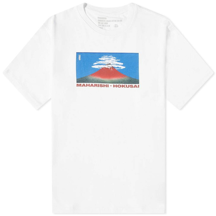 Photo: Maharishi Men's Hokusai U.A.P. T-Shirt in White