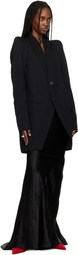 Rick Owens Black Temple Metro Blazer