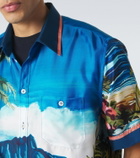 Dolce&Gabbana Printed silk twill shirt