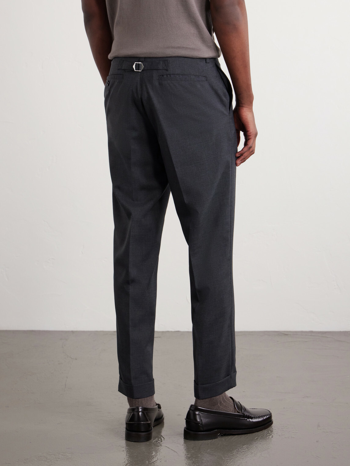 Beams Plus - Ivy Straight-Leg Woven Suit Trousers - Gray