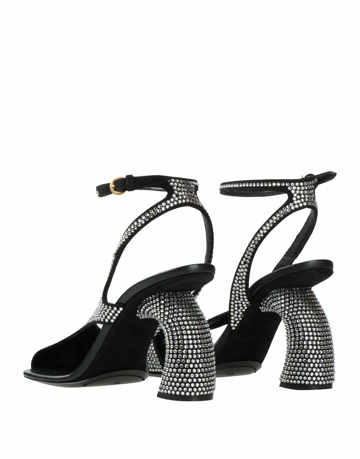 Dries Van Noten Womens Sandals in Black