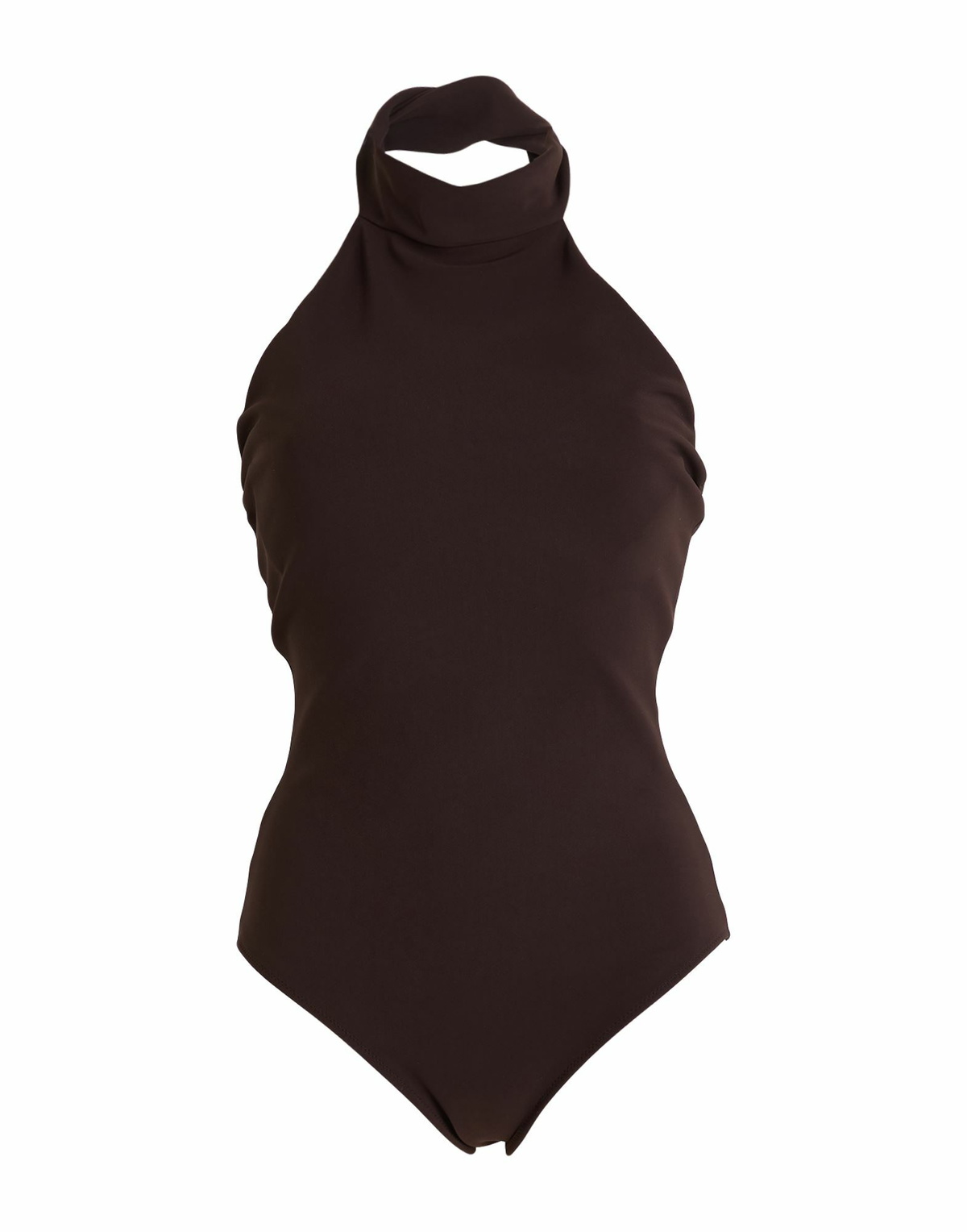 Chiara Boni La Petite Robe Womens Bodysuit in Dark brown