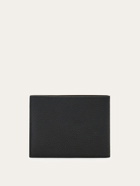 Ferragamo Mens Gancini bifold wallet in Black