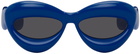 Loewe Blue Inflated Cateye Sunglasses