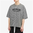 Honor the Gift Men's Stripe Box T-Shirt in Black