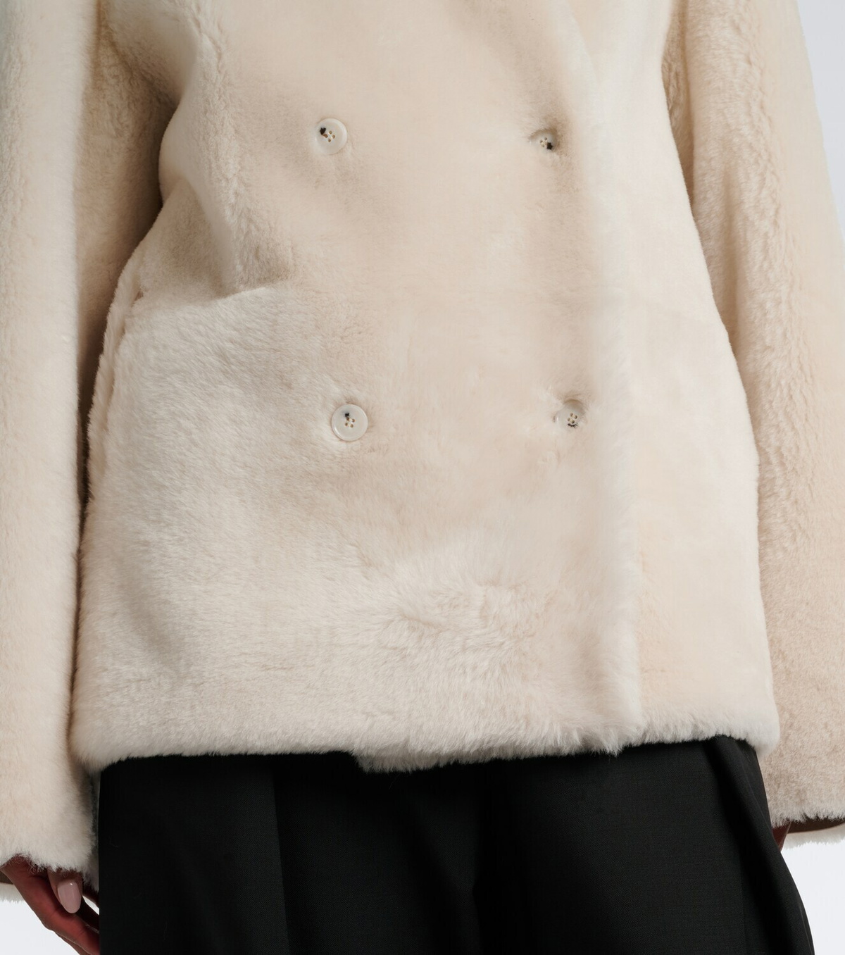 Loulou de Saison Catherine reversible shearling jacket
