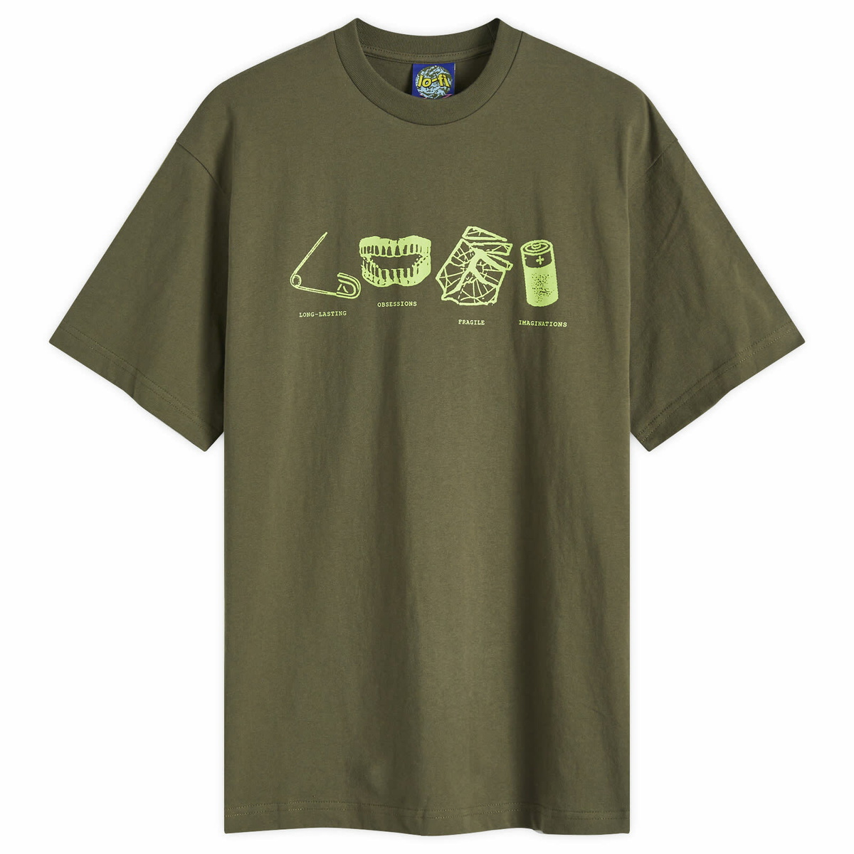 【 Lo-Fi 】Lo-Fi Input Tee Input Tee, Black – Lo-Fi