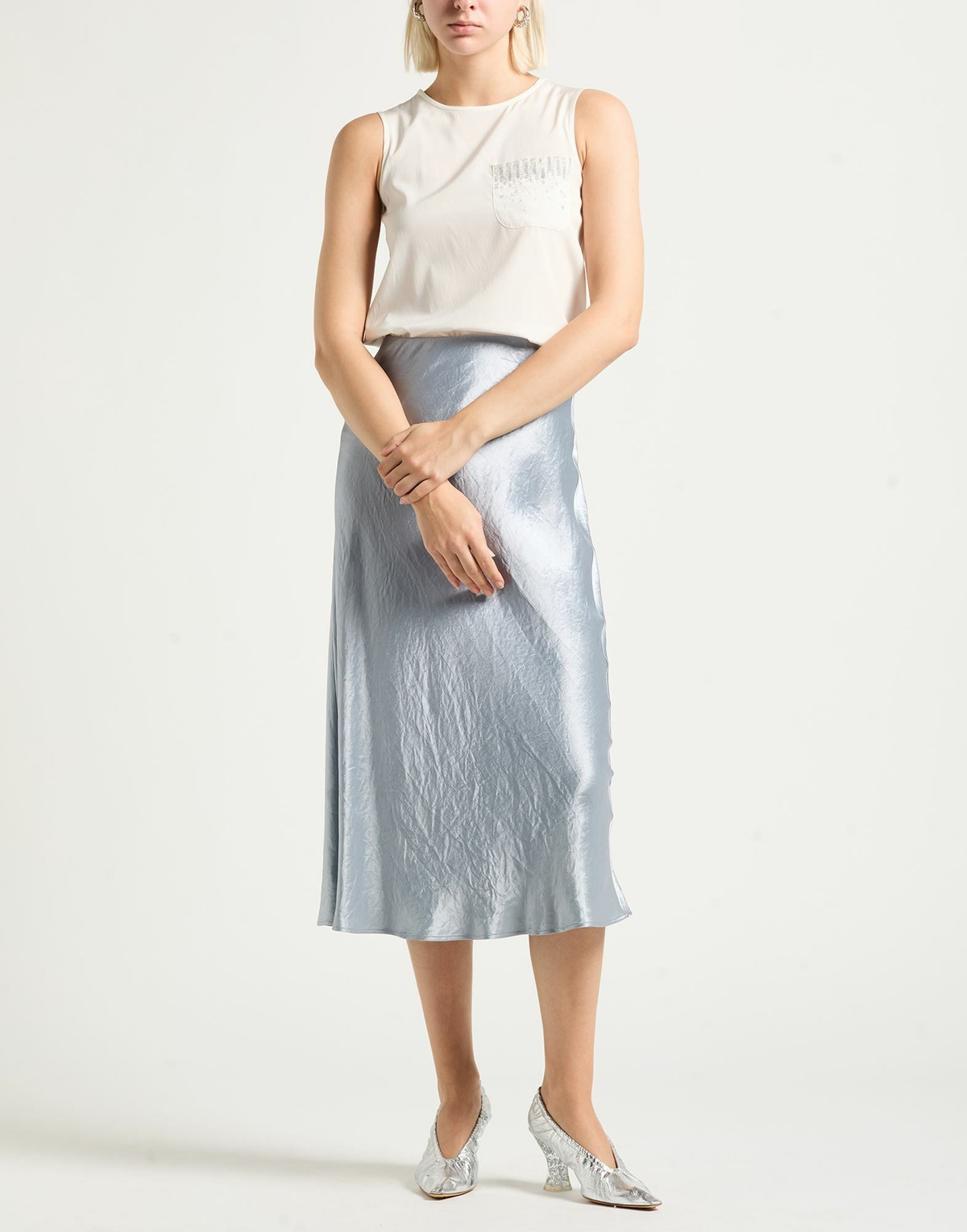Peserico Womens Top Ivory