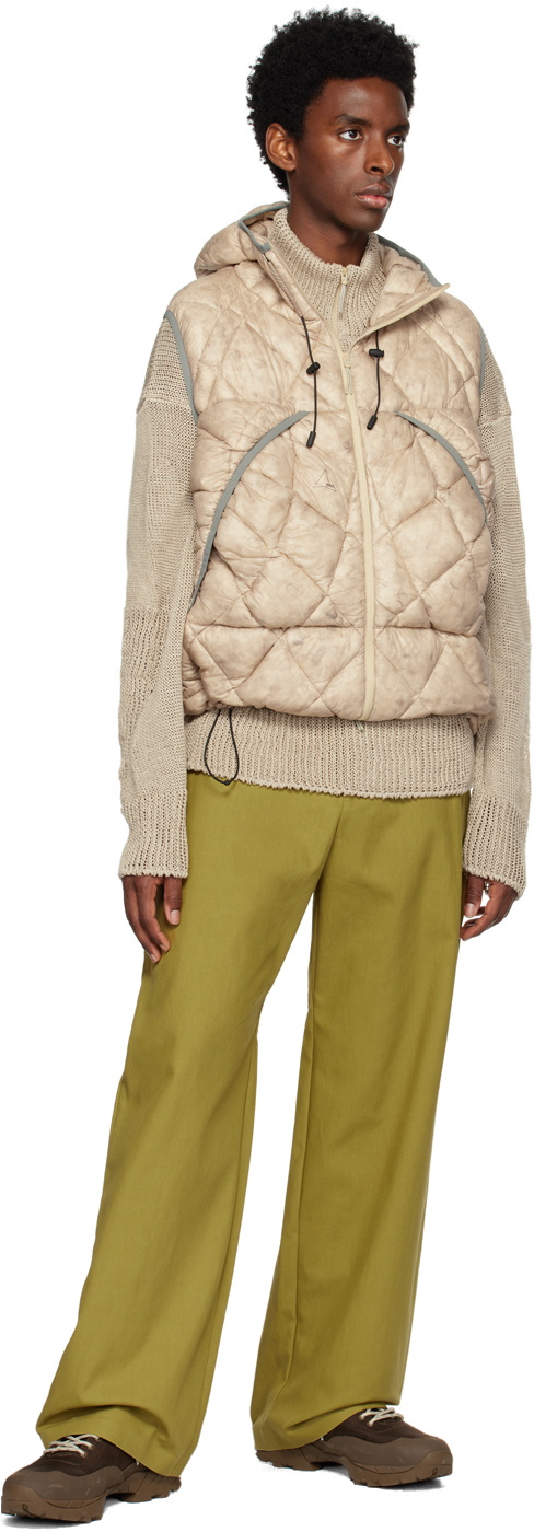 Shea Long Down Filled Quilted Vest