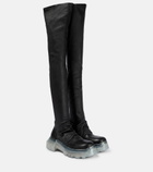 Rick Owens - Leather over-the-knee boots