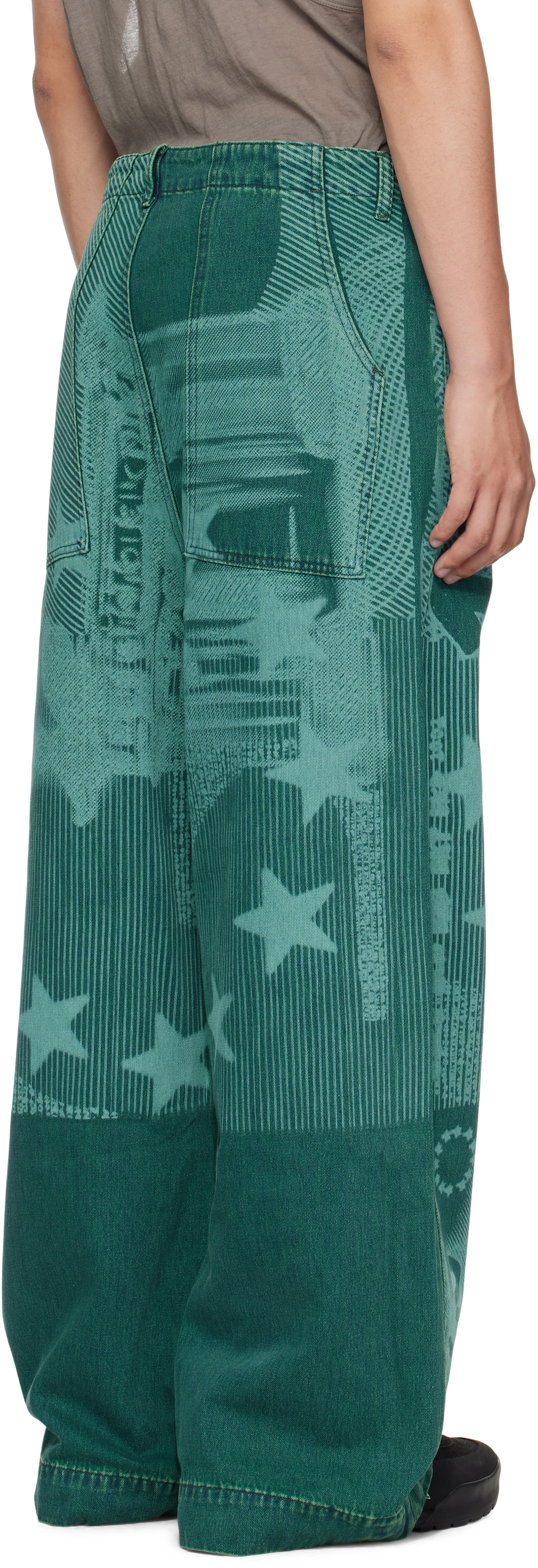 Gerrit Jacob Blue Overdyed Jeans