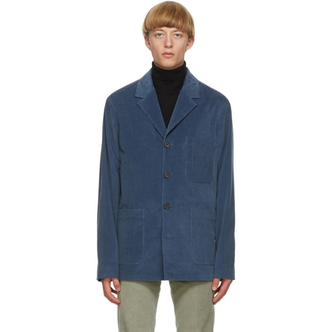 Photo: Paul Smith Blue Corduroy Trucker Jacket