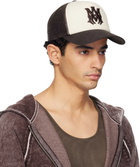 AMIRI Brown & White MA Foam Trucker Cap
