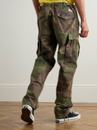 Polo Ralph Lauren - Straight-Leg Camouflage-Print Cotton-Twill Cargo Trousers - Green