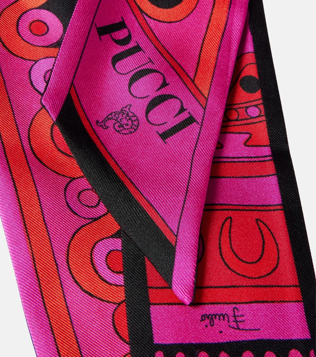Pucci Iride silk twill scarf