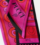 Pucci Iride silk twill scarf