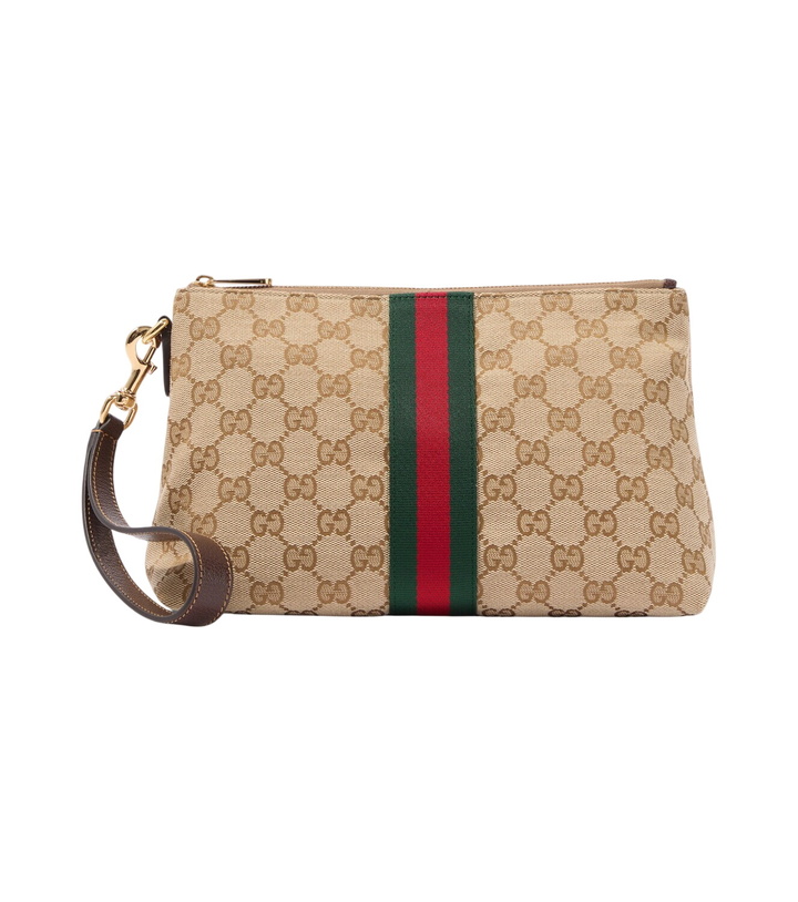 Photo: Gucci GG Canvas Small pouch with strap