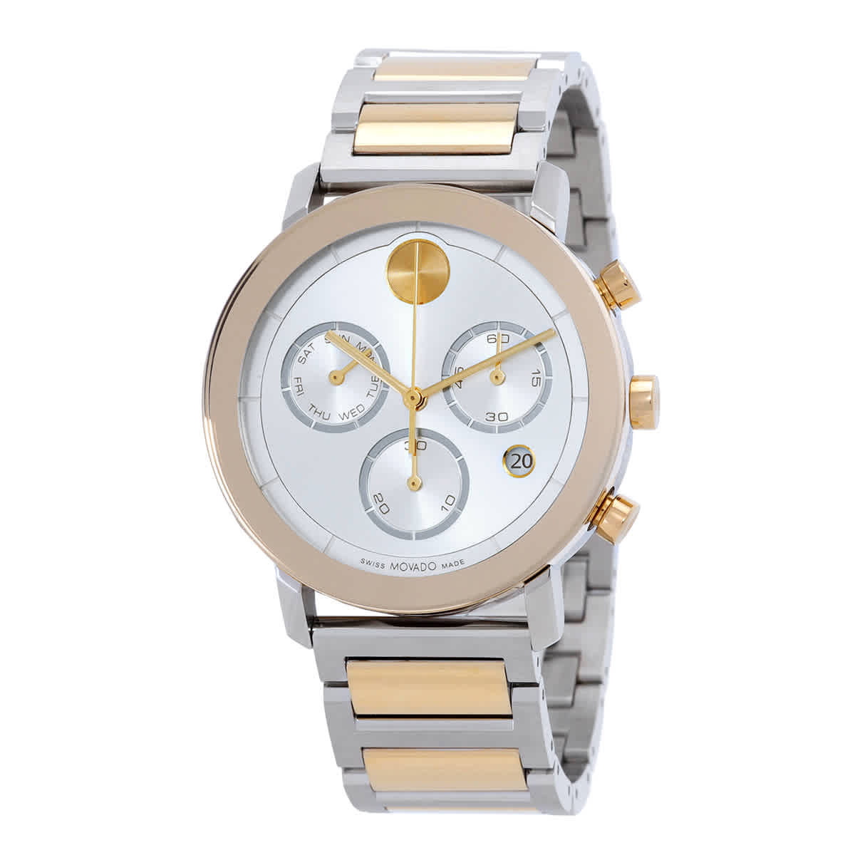 Movado bold silver mens best sale