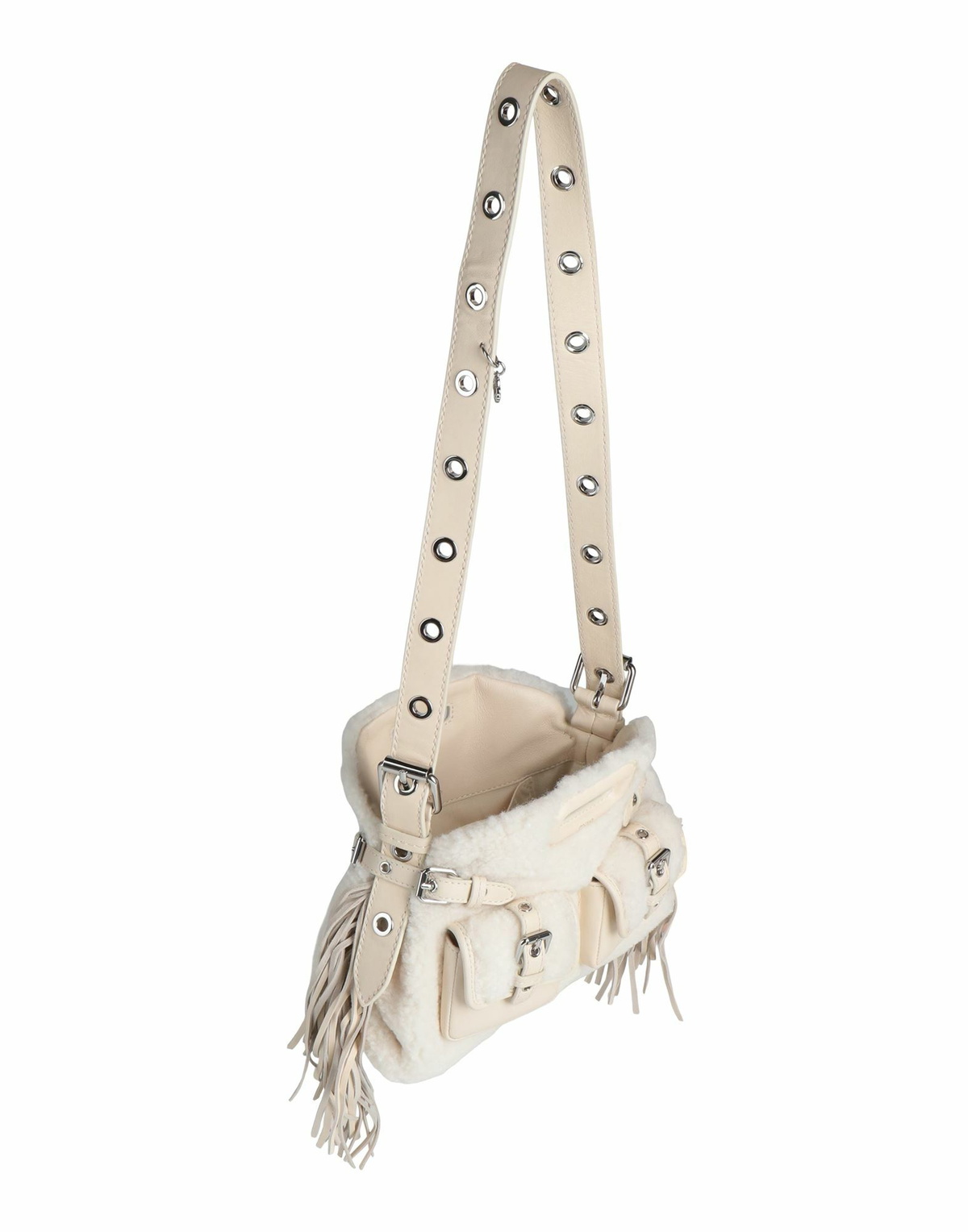 Maje Womens Shoulder bag Cream