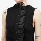 Cecilie Bahnsen Women's Olivier Vest Recycled Cashmere Jumper in Black