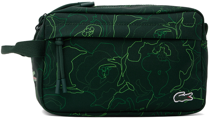 Lacoste Green Allover RG Flower Sinople Pouch