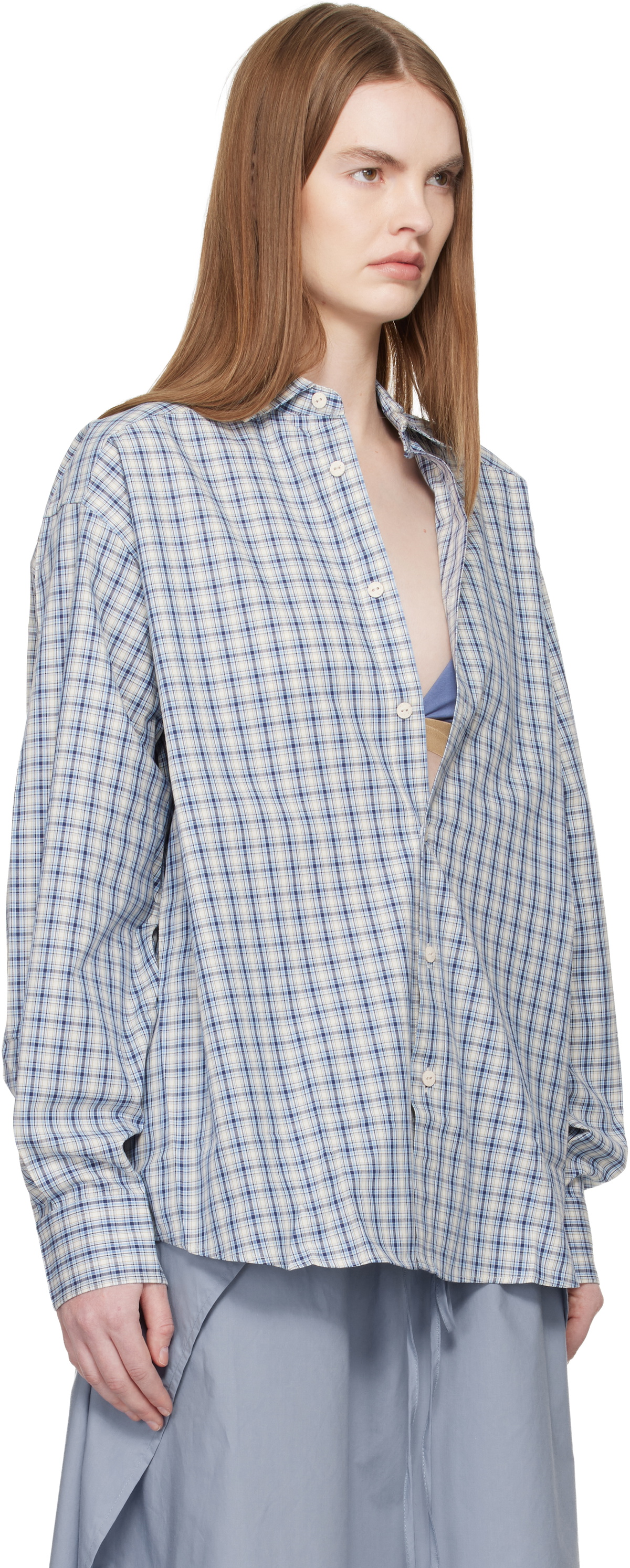 Baserange Blue Claude Shirt