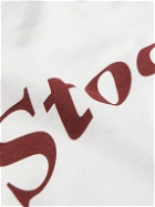 Stockholm Surfboard Club - Logo-Print Organic Cotton-Jersey T-Shirt - White