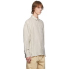 Jacquemus Beige La Chemise Baou Shirt