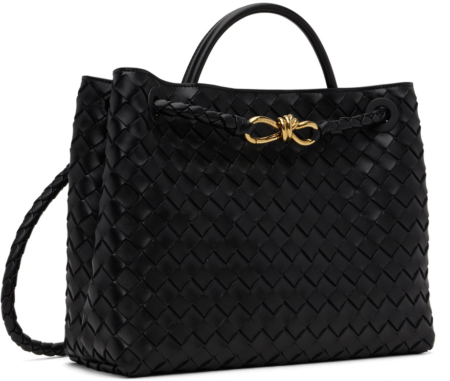 Bottega Veneta Black Medium Andiamo Bag Bottega Veneta