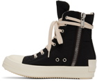 Rick Owens Drkshdw Black Ramones Sneakers