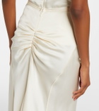 Victoria Beckham Bela midi skirt