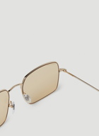 Light Banana Sunglasses in Gold