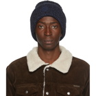 Nudie Jeans Navy Edisson Beanie