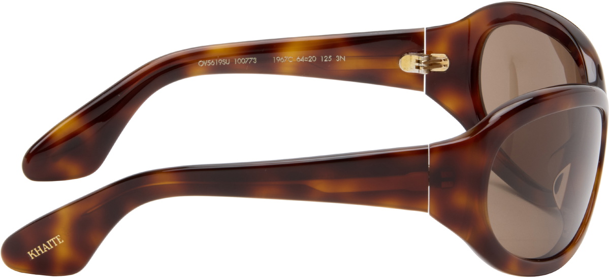 KHAITE Brown Oliver Peoples Edition 1967C Sunglasses