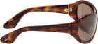 KHAITE Brown Oliver Peoples Edition 1967C Sunglasses